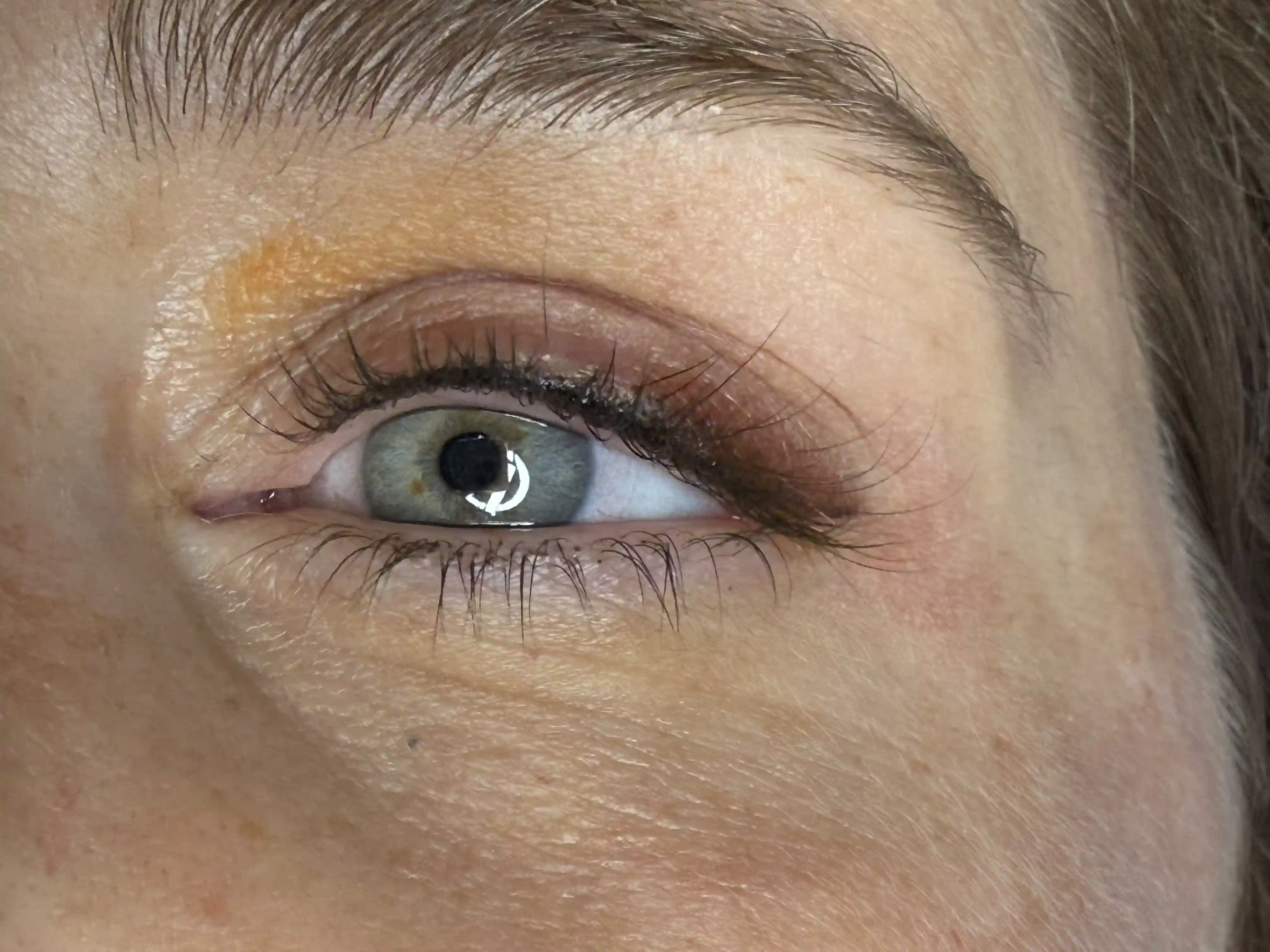 Nachher – Dekorativer Eyeliner
