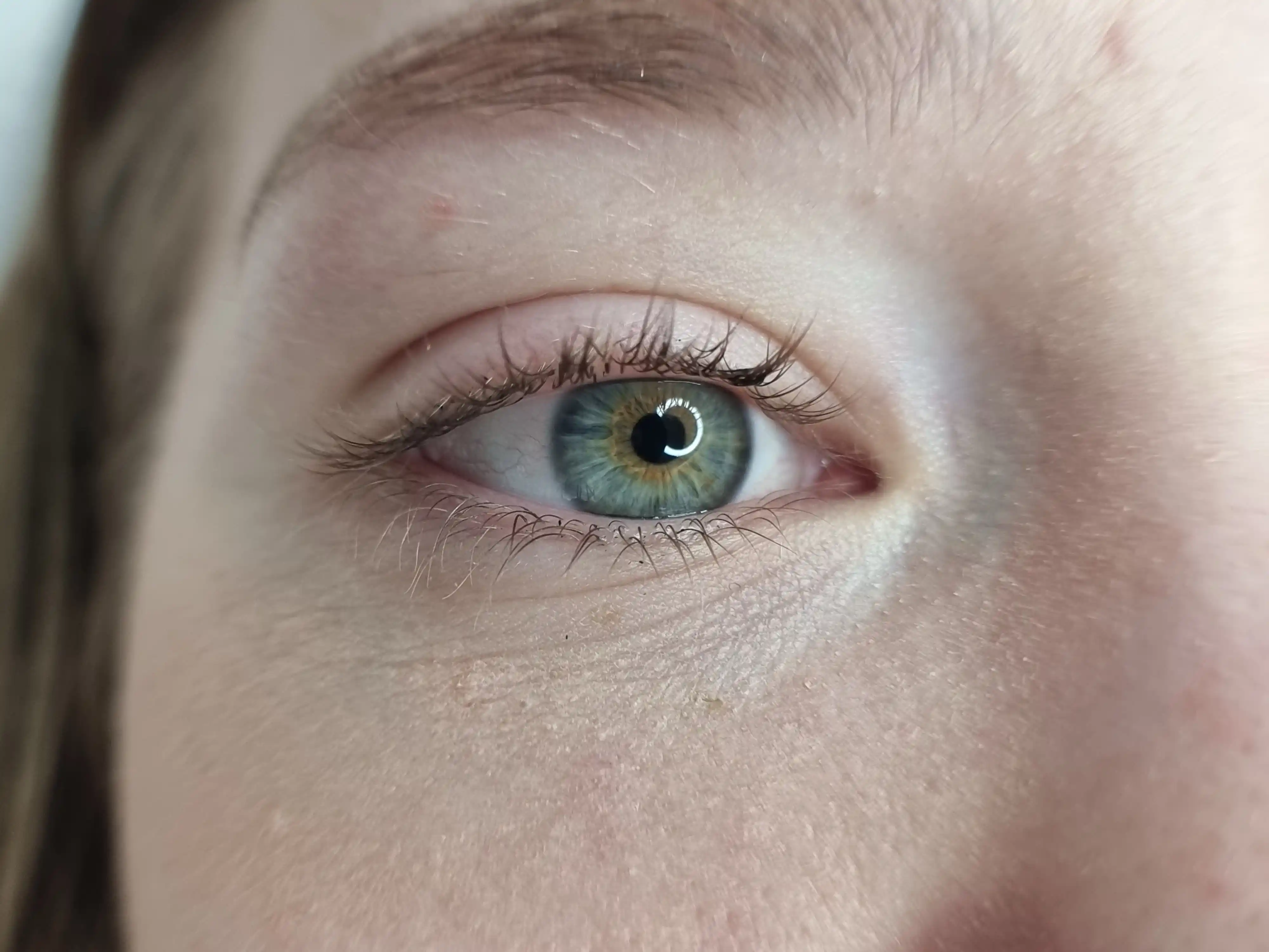 Lashlifting vorher